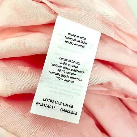 NWT Onia Women's Melanie Dress in Tahiti Pink Floating Triangle Size Medium - Picture 13 of 14